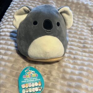 Gray and White Koala Stuffed Animal